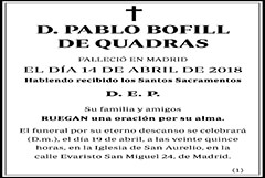 Pablo Bofill de Quadras